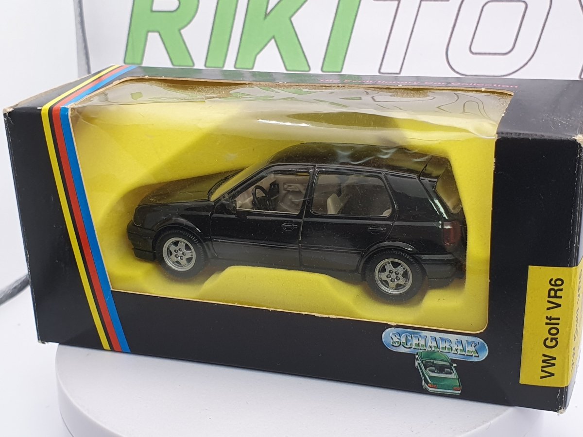 Volkswagen Golf 3 VR6 Shabak 1/43 Nero 1993 - RikiToys - Shabak