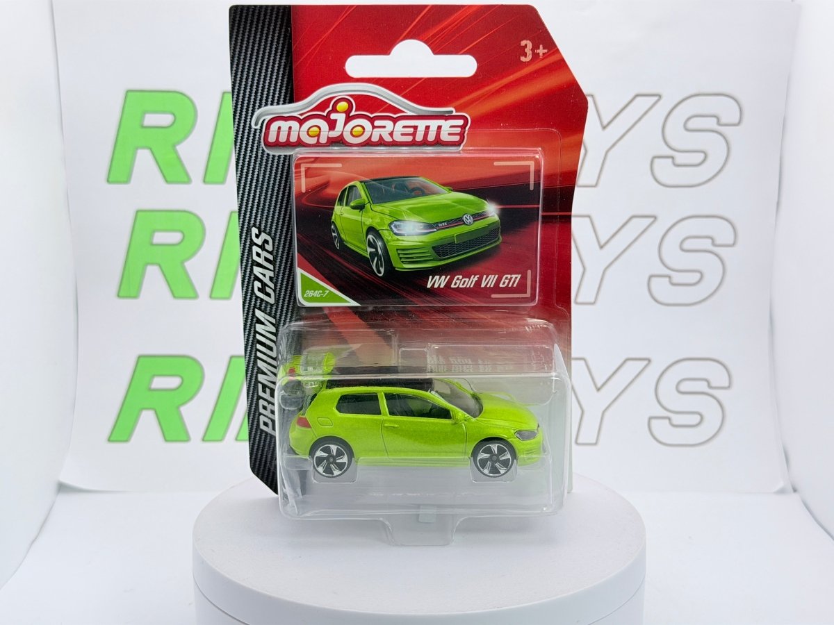 Volkswagen Golf 7 GTI Majorette 1/60 Verde 2012 - RikiToys - Majorette