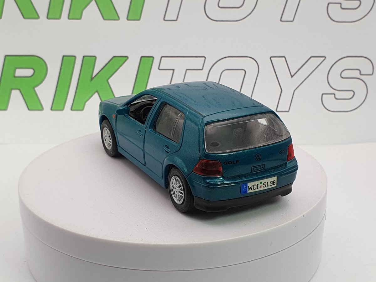 Volkswagen Golf IV GTI Welly 1/38 Verde 1998 - RikiToys - Welly#