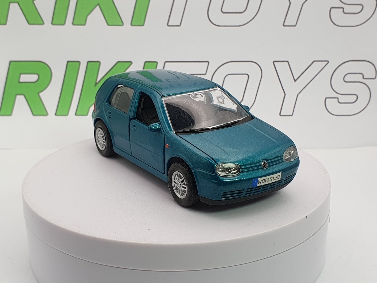 Volkswagen Golf IV GTI Welly 1/38 Verde 1998 - RikiToys - Welly#