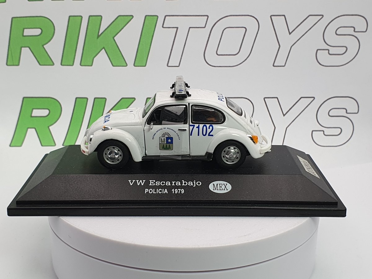 Volkswagen Maggiolino Edicola 1/43 Bianco 1979 - RikiToys - Edicola