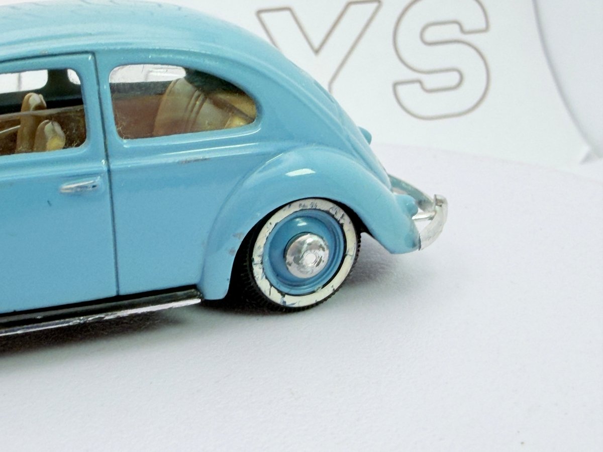 Volkswagen Maggiolino Oval Solido 1/43 Azzurro - RikiToys - Solido