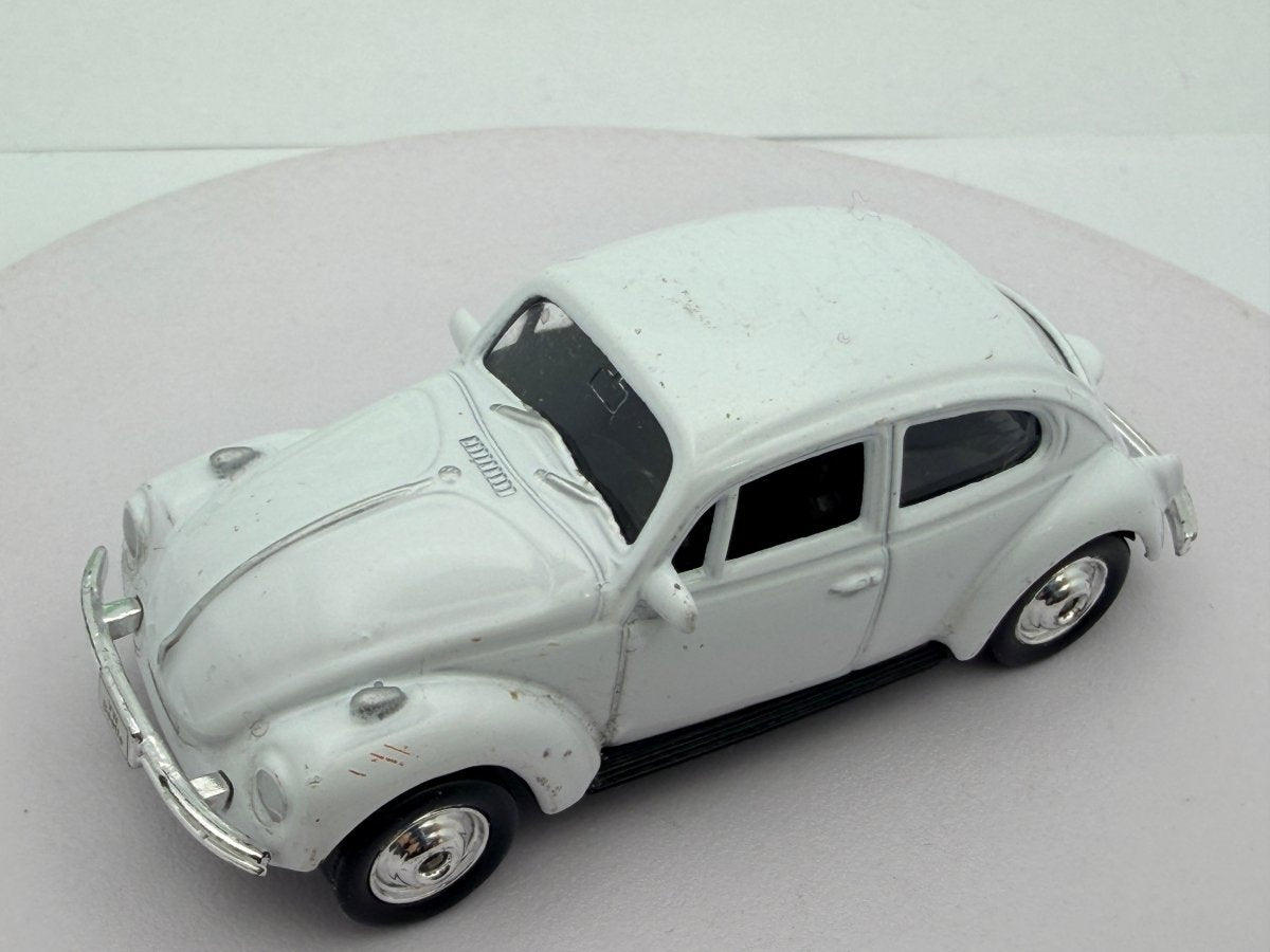 Volkswagen Maggiolino Welly 1/50 Bianco 1970 - RikiToys - Welly