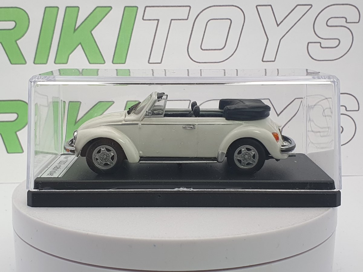 Volkswagen Maggiolone Cabrio Minichamps 1/43 Bianco 1974 - RikiToys - Minichamps
