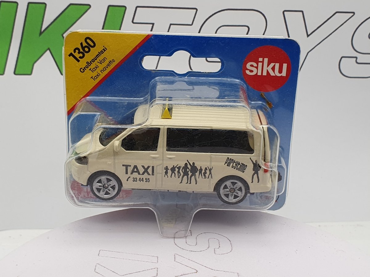 Volkswagen Multivan T6 Taxi Siku 1/60 - RikiToys - Siku#