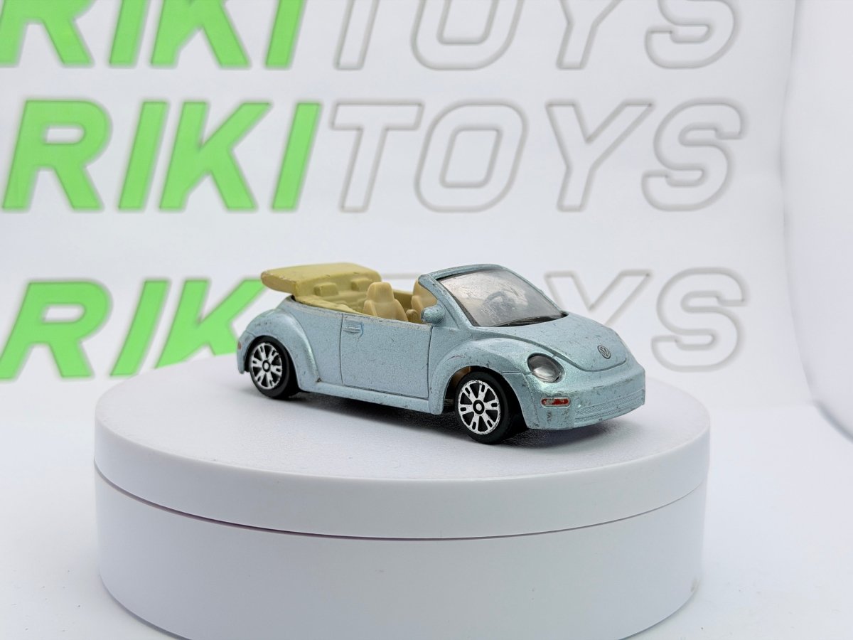 Volkswagen New Beetle Cabrio Maisto 1/43 Azzurro metallizzato - RikiToys - Maisto#