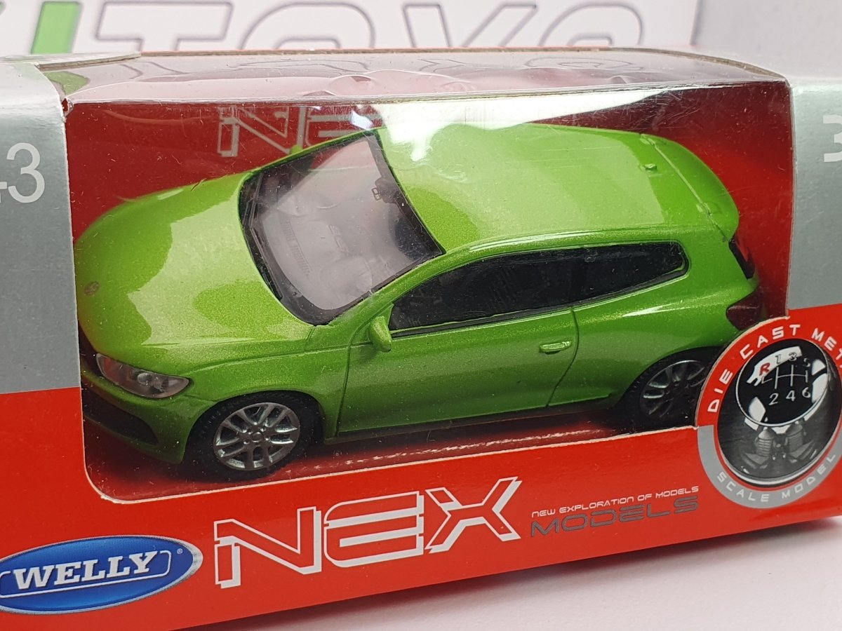 Volkswagen Scirocco 3 Welly 1/43 Verde - RikiToys - Welly