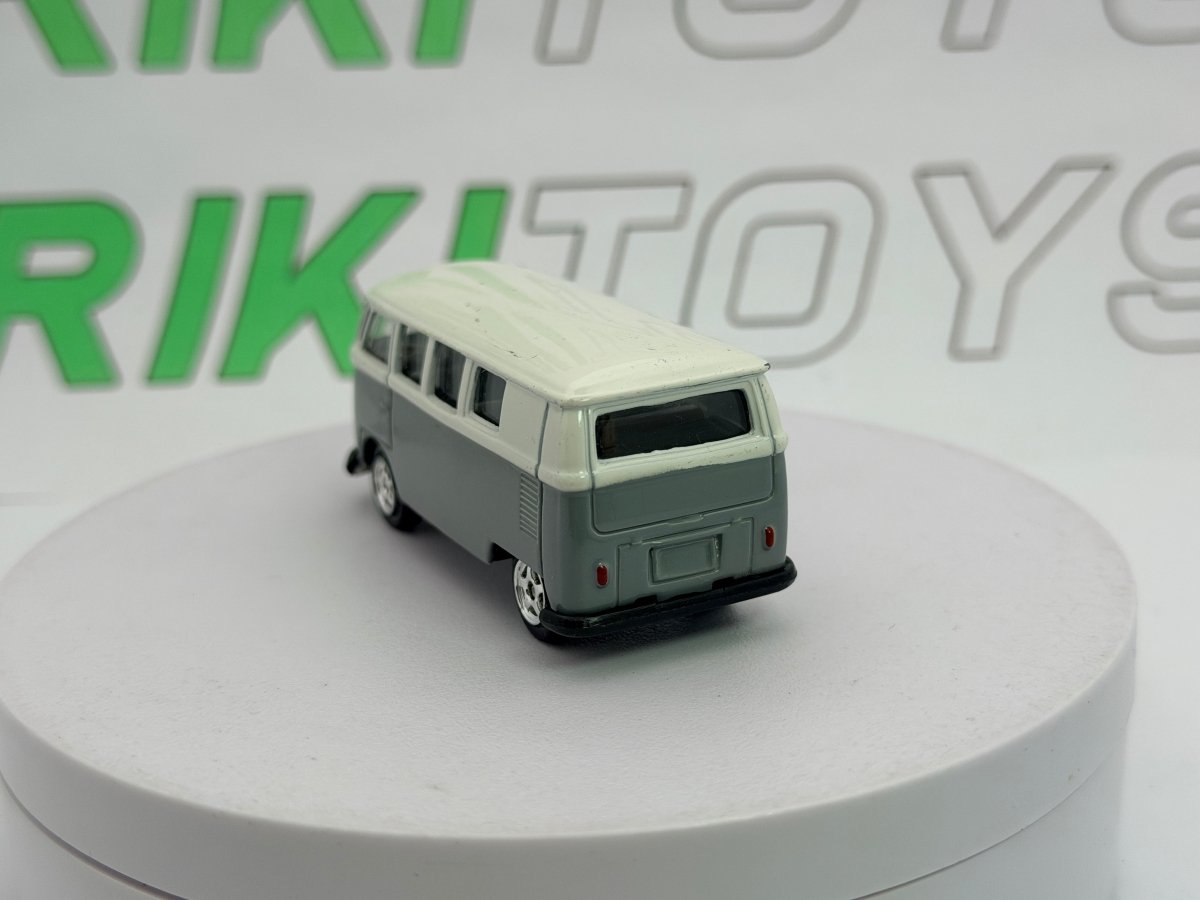 Volkswagen T1 Promiscuo Welly 1/50 Grigio 1966 - RikiToys - Welly