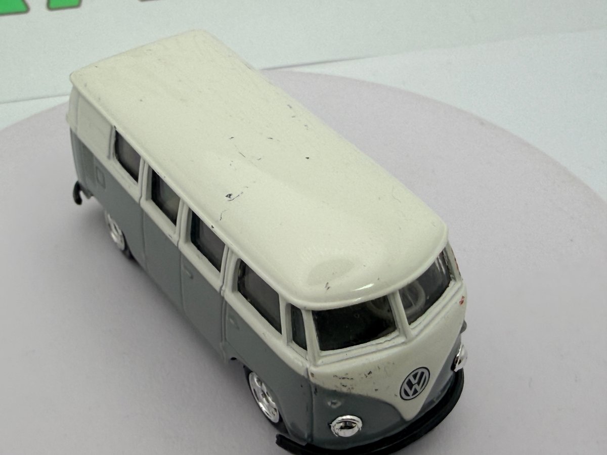 Volkswagen T1 Promiscuo Welly 1/50 Grigio 1966 - RikiToys - Welly