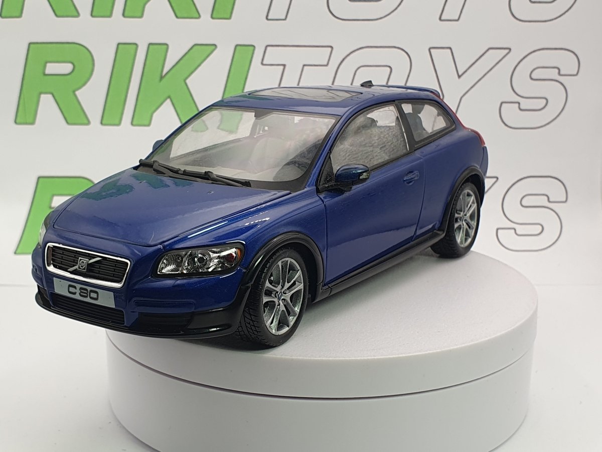 Volvo C 30 Cararama 1/24 Blu met. - RikiToys - Cararama