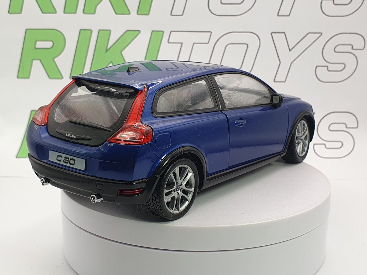 Volvo C 30 Cararama 1/24 Blu met. - RikiToys - Cararama