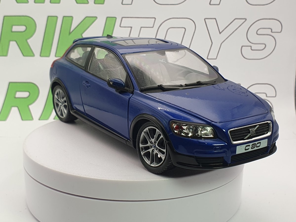 Volvo C 30 Cararama 1/24 Blu met. - RikiToys - Cararama