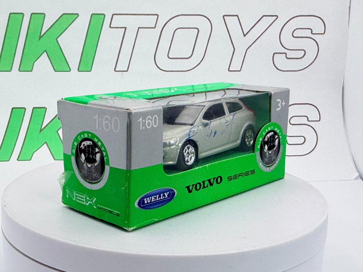 Volvo C 30 Welly 1/55 Argento - RikiToys - Welly