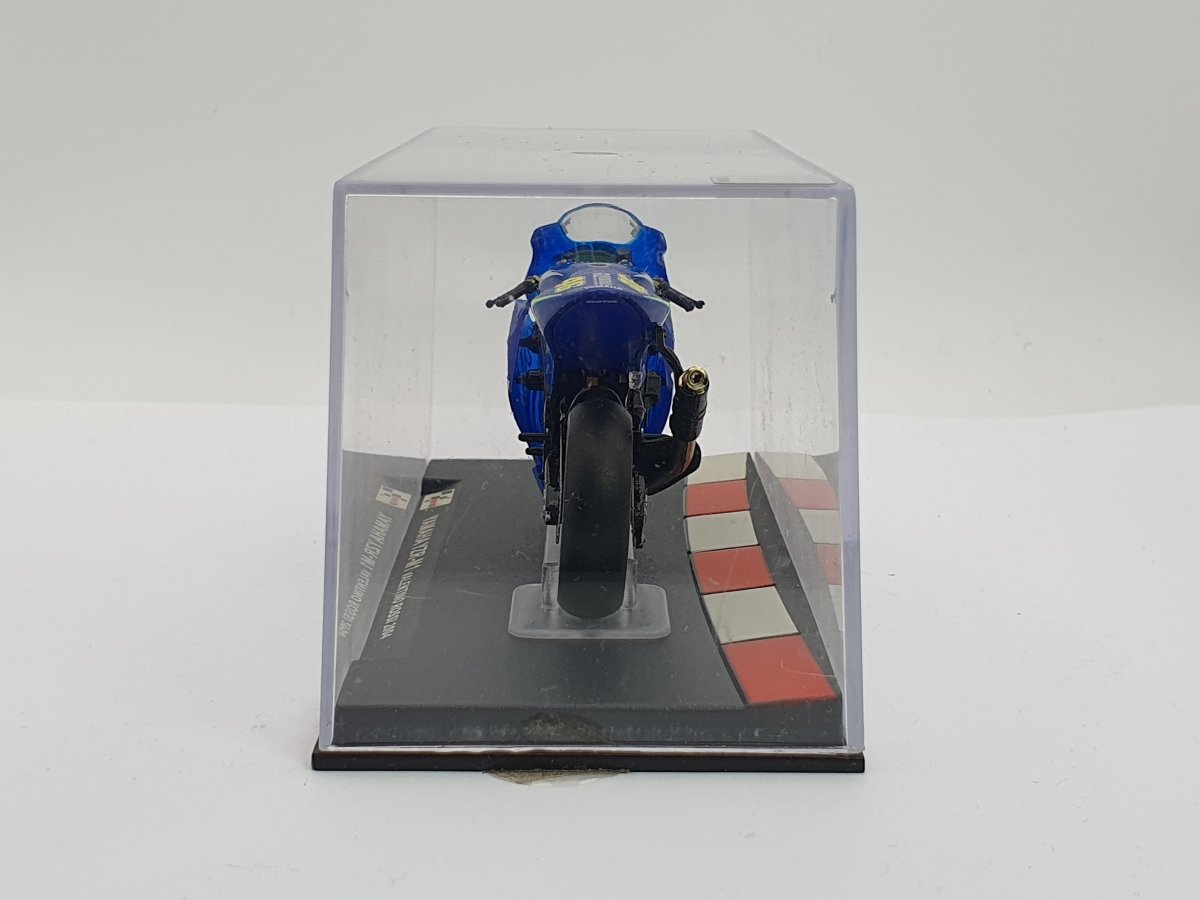Yamaha YZR M1 Edicola 1/24 Blu - RikiToys - Edicola#