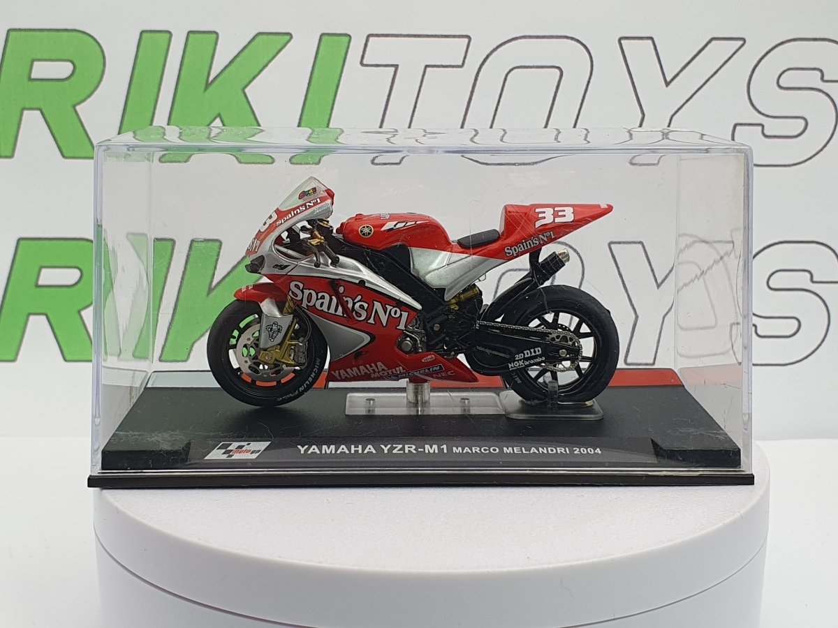 Yamaha YZR - M1 Edicola 1/24 Rosso 2004 - RikiToys - Edicola#