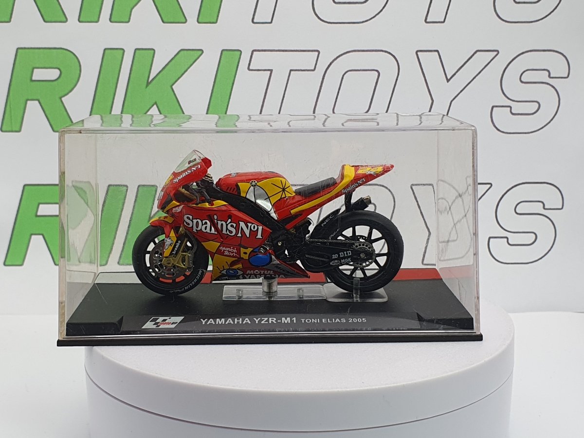 Yamaha YZR - M1 Edicola 1/24 Rosso 2005 - RikiToys - Edicola#