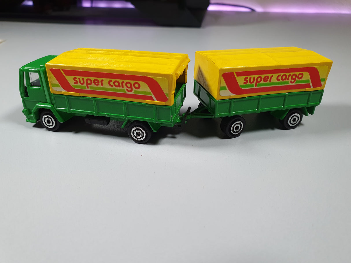 Ford c/rimorchio super cargo Majorette 1/66 - RikiToys - Majorette#