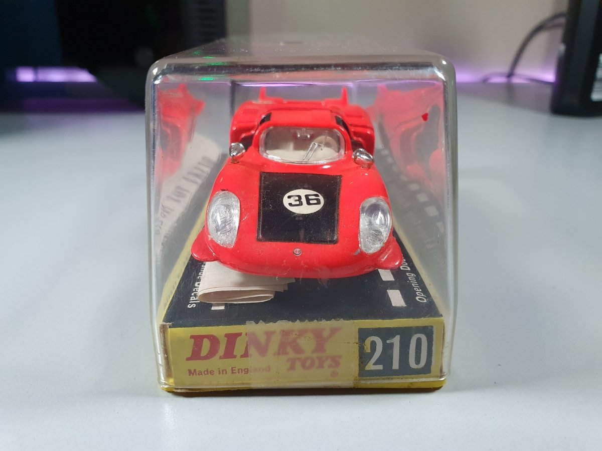 Alfa Romeo 33 Le Mans Dinky Toys 1/43 Con Scatola - RikiToys - Dinky Toys#