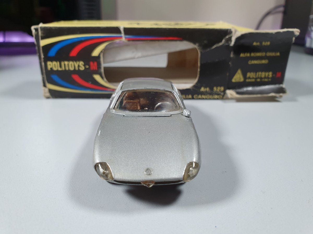 Alfa Romeo Giulia Canguro Politoys 1/43 Con Scatola - RikiToys - Politoys#