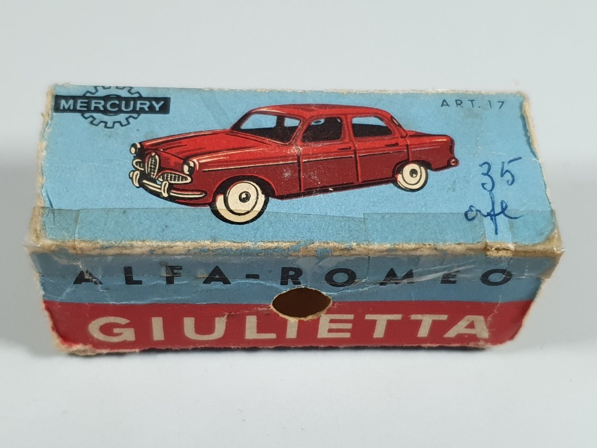 Alfa Romeo Giulietta N°17 Mercury 1/66 - RikiToys - Mercury#