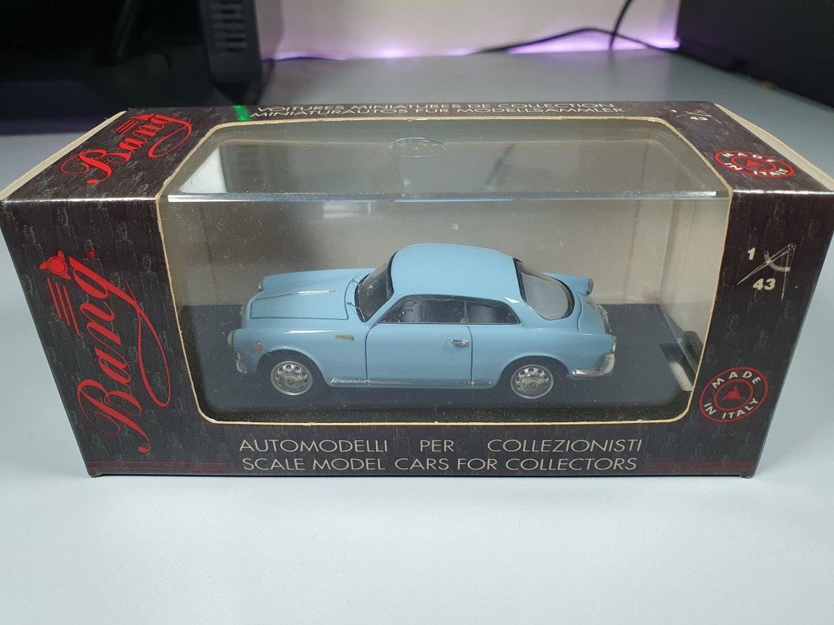 Alfa Romeo Giulietta Sprint N°7152 Bang 1/43 Con Scatola - RikiToys - Bang#