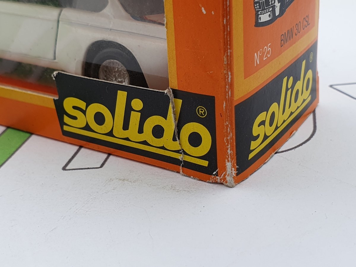 BMW 30 CSL N°25 Solido 1/43 Con Scatola - RikiToys - Solido#