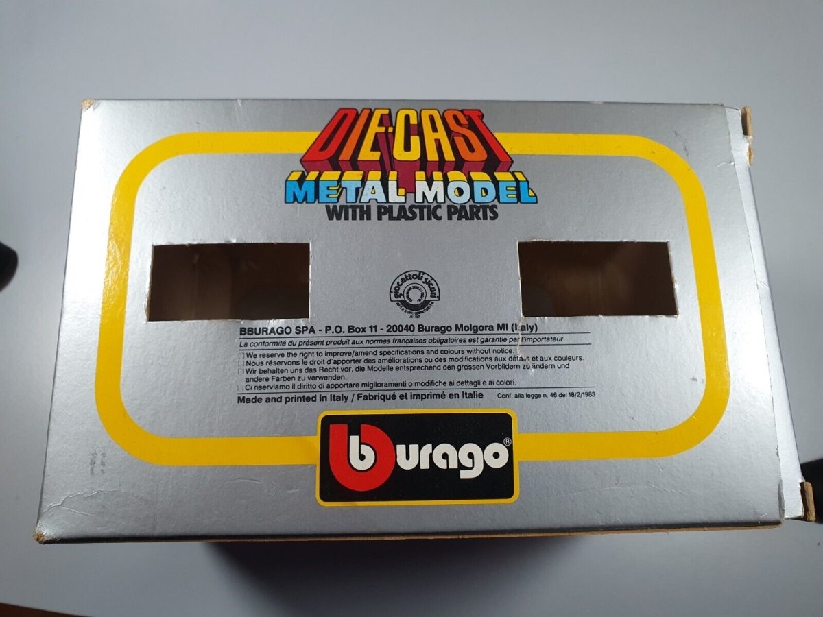 BMW 635 CSI GR.A N°0173 Burago 1/26 Con Scatola - RikiToys - Burago#