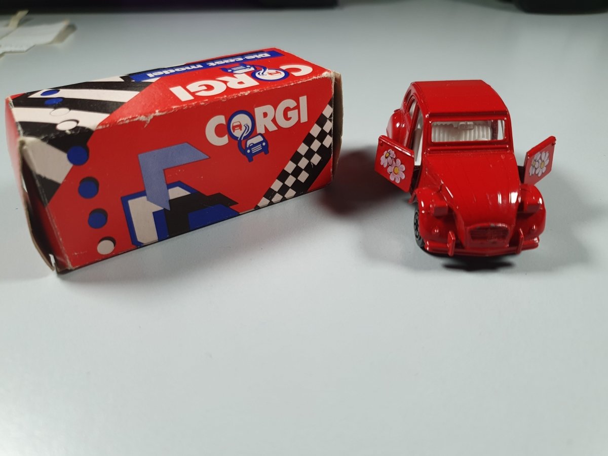 Citroen 2 CV Corgi 1/66 Con Scatola - RikiToys - Corgi#