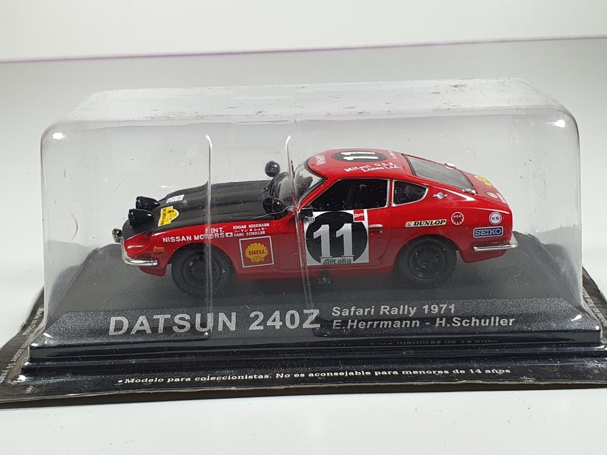 Datsun 240 Z "Safari Rally 1971" Edicola 1/43 Con Scatola - RikiToys - Edicola#