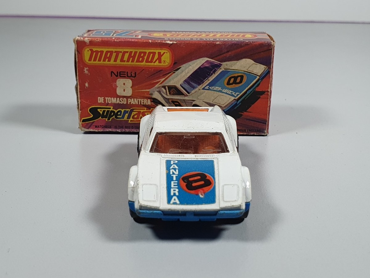 De Tomaso Pantera Matchbox 1/66 Con Scatola - RikiToys - Matchbox#