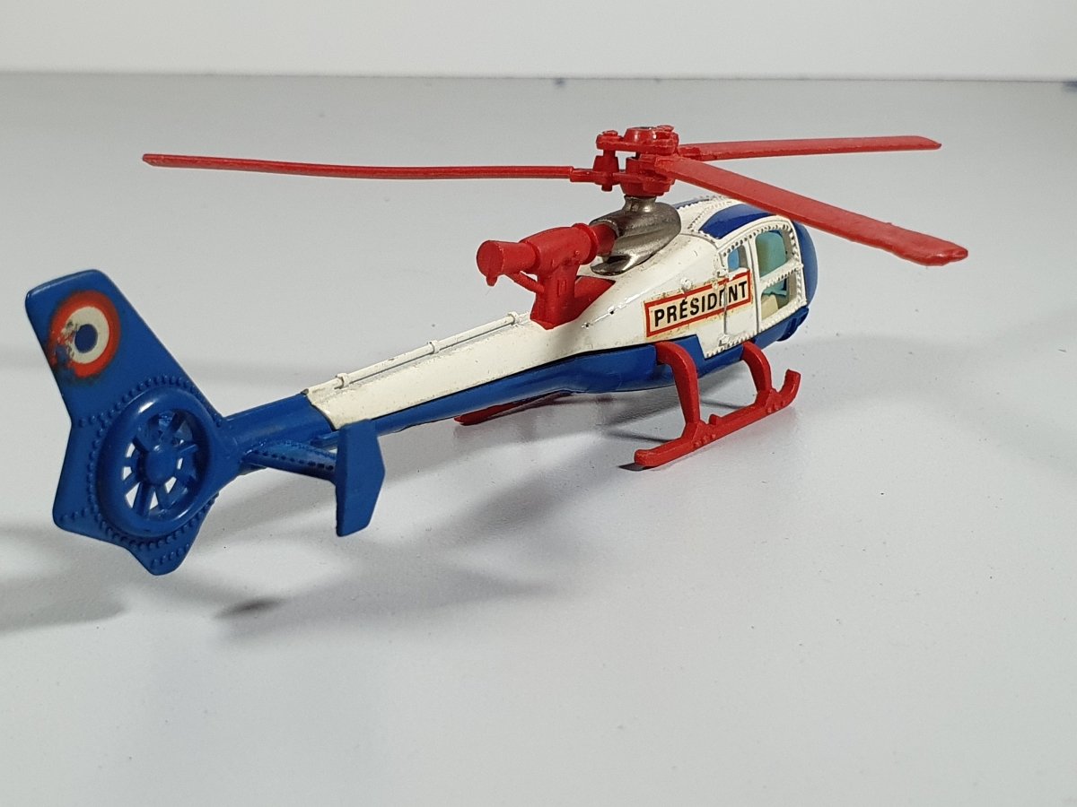 Elicottero GAZELLE PRESIDENT Majorette 1/72 - RikiToys - Majorette#