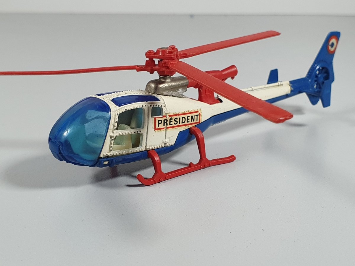 Elicottero GAZELLE PRESIDENT Majorette 1/72 - RikiToys - Majorette#