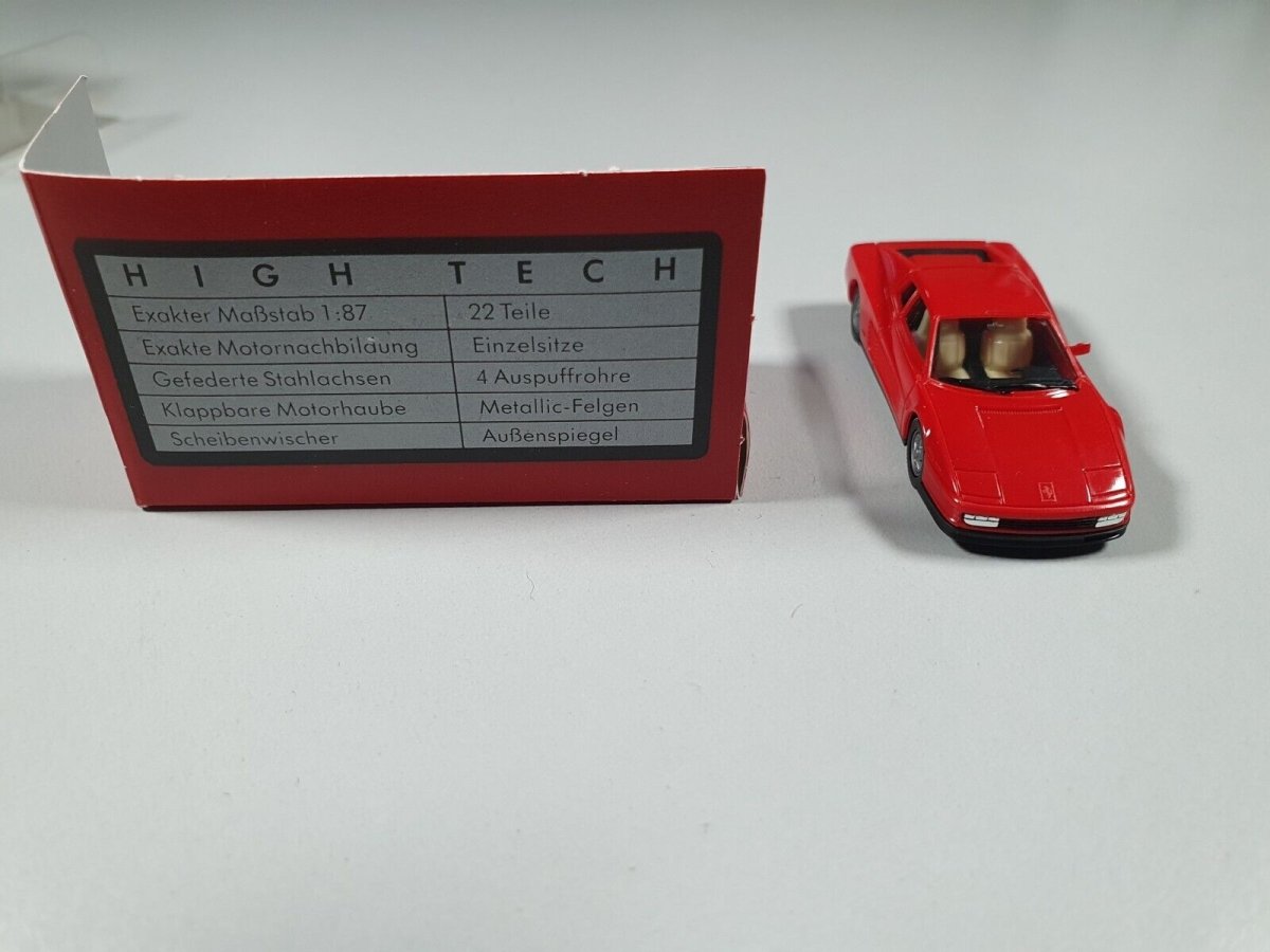 Ferrari Testarossa N°2500 Herpa 1/87 Con Scatola - RikiToys - Herpa#