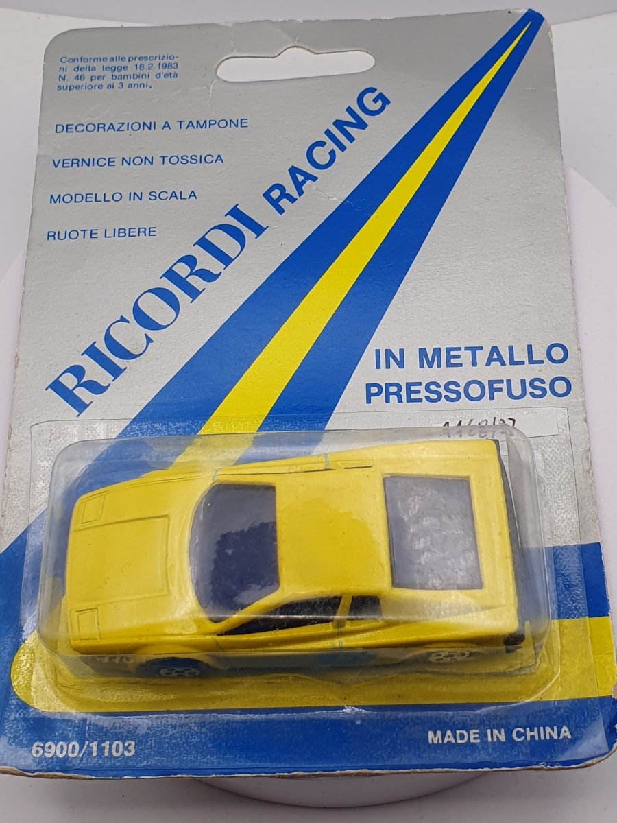 Ferrari Testarossa Ricordi 1/66 Con Scatola - RikiToys - Ricordi#