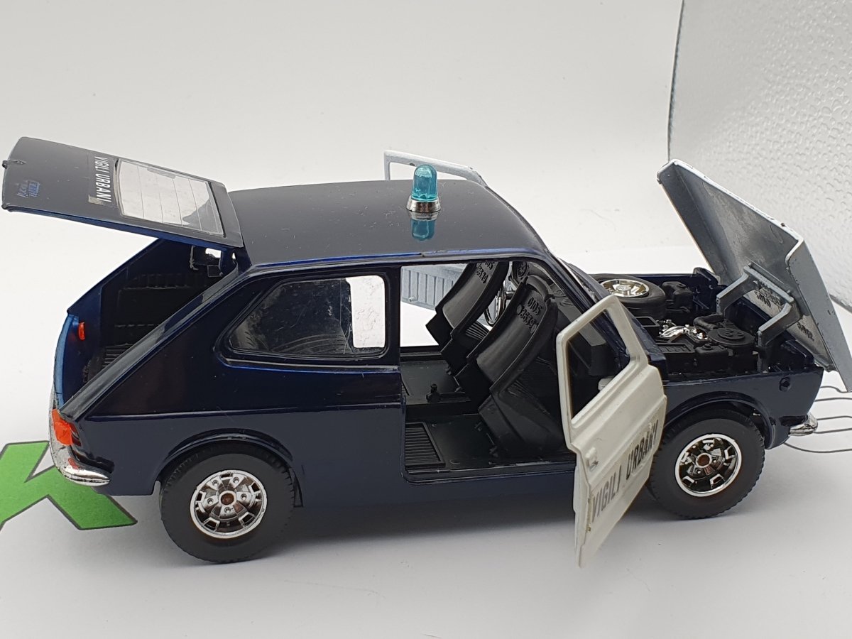 Fiat 127 Vigili Urbani Martoys 1/24 - RikiToys - Martoys#