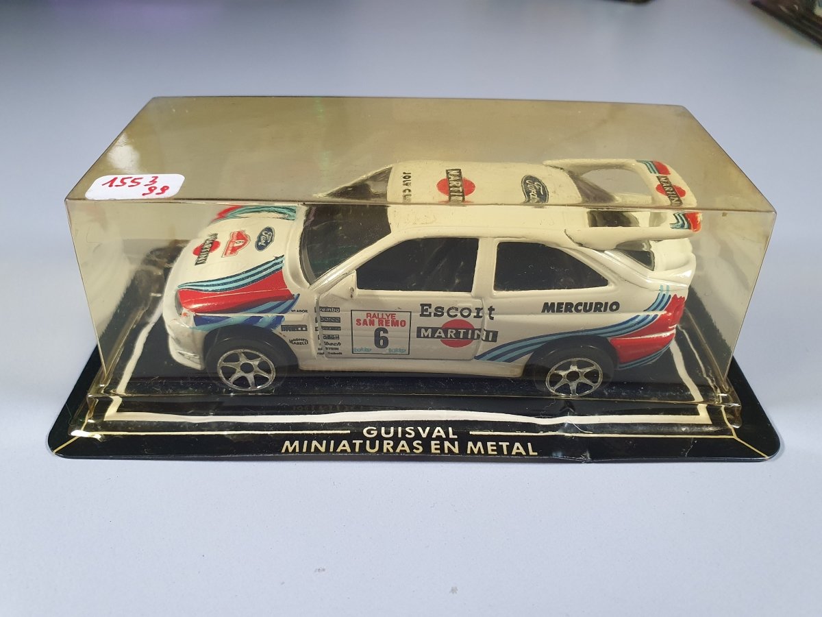 Ford Escort N°6 Martini Rally Guisval 1/43 Con Scatola - RikiToys - Guisval#