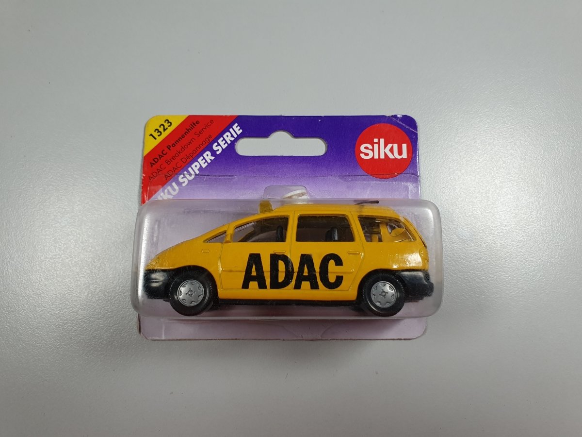 Ford Galaxy 1996 ADAC N° 1323 Siku 1/66 Con Scatola - RikiToys - Siku#