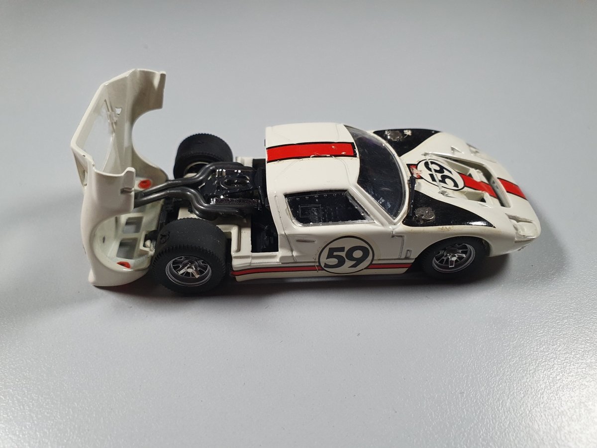 Ford GT 40 n.59 Box Model 1/43 - RikiToys - Box model#