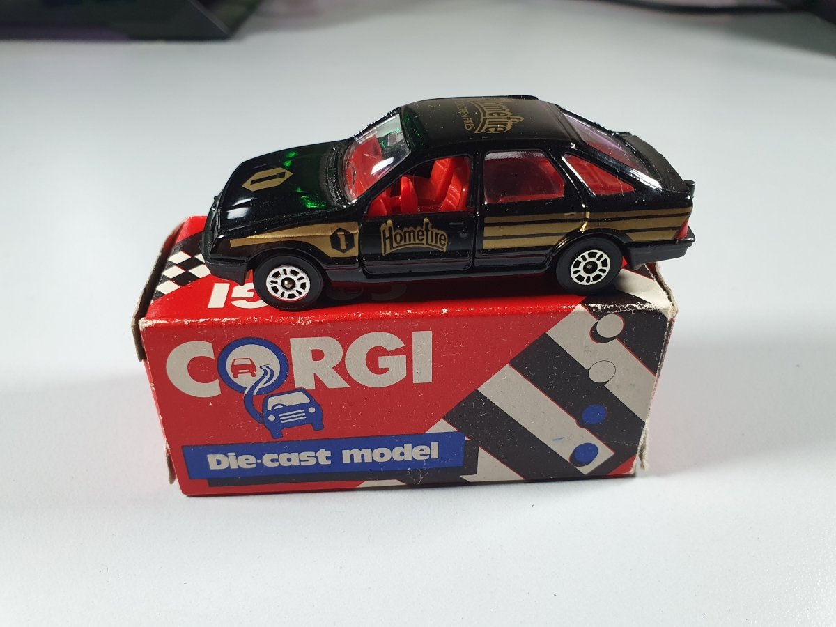 Ford Sierra 2-3 Ghia "Homefire" Corgi 1/66 COn Scatola - RikiToys - Corgi#