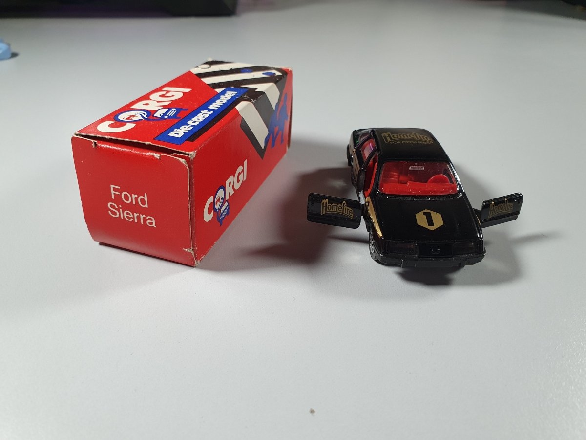 Ford Sierra 2-3 Ghia "Homefire" Corgi 1/66 COn Scatola - RikiToys - Corgi#