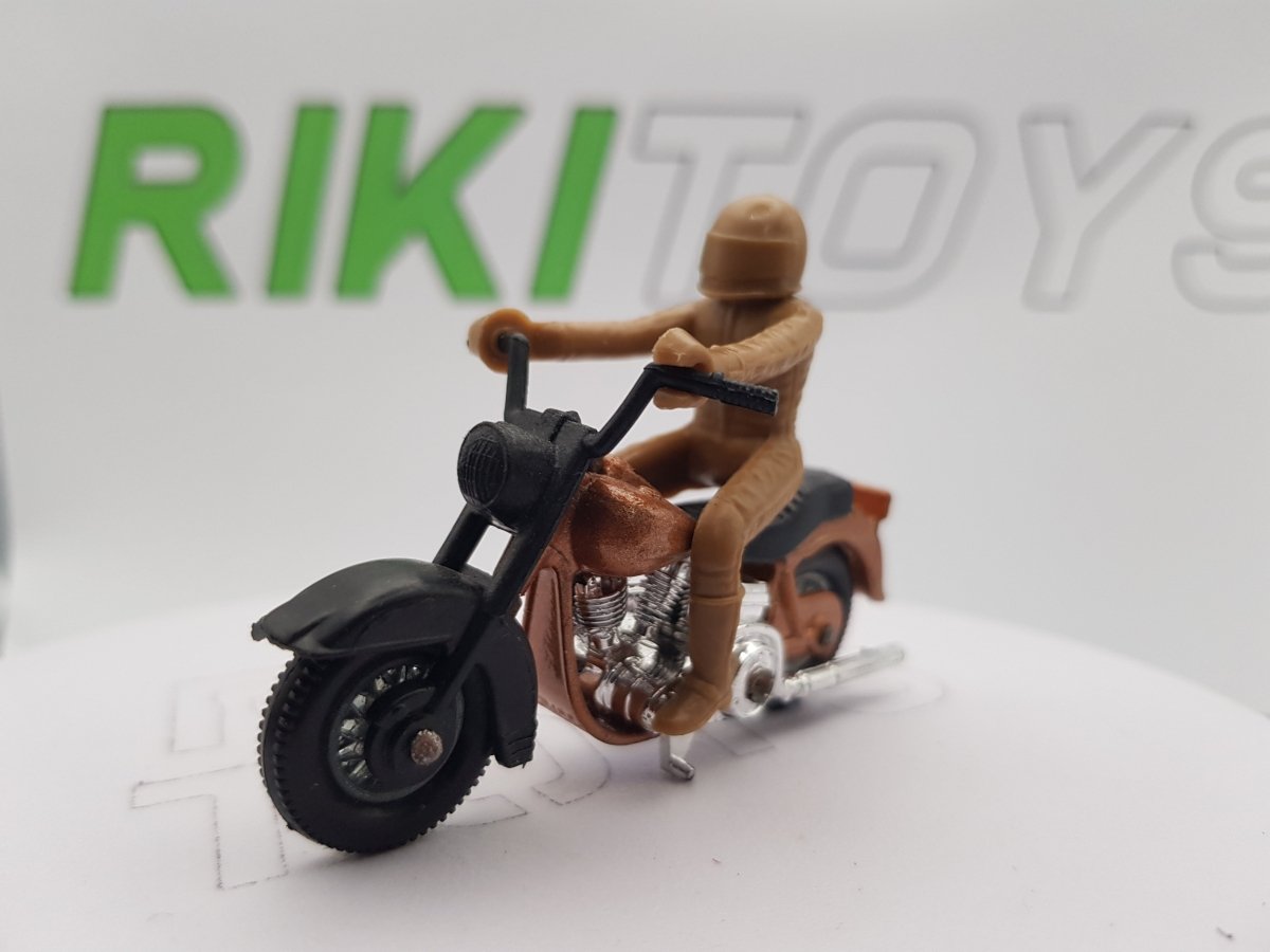 Harley Davidson Con Pilota Matchbox 1/66 - RikiToys - Matchbox#