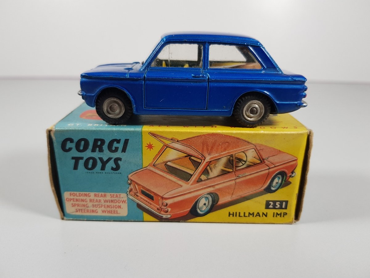 Hillman Imp n.251 Corgi Toys 1/43 Con Scatola - RikiToys - Corgi Toys#