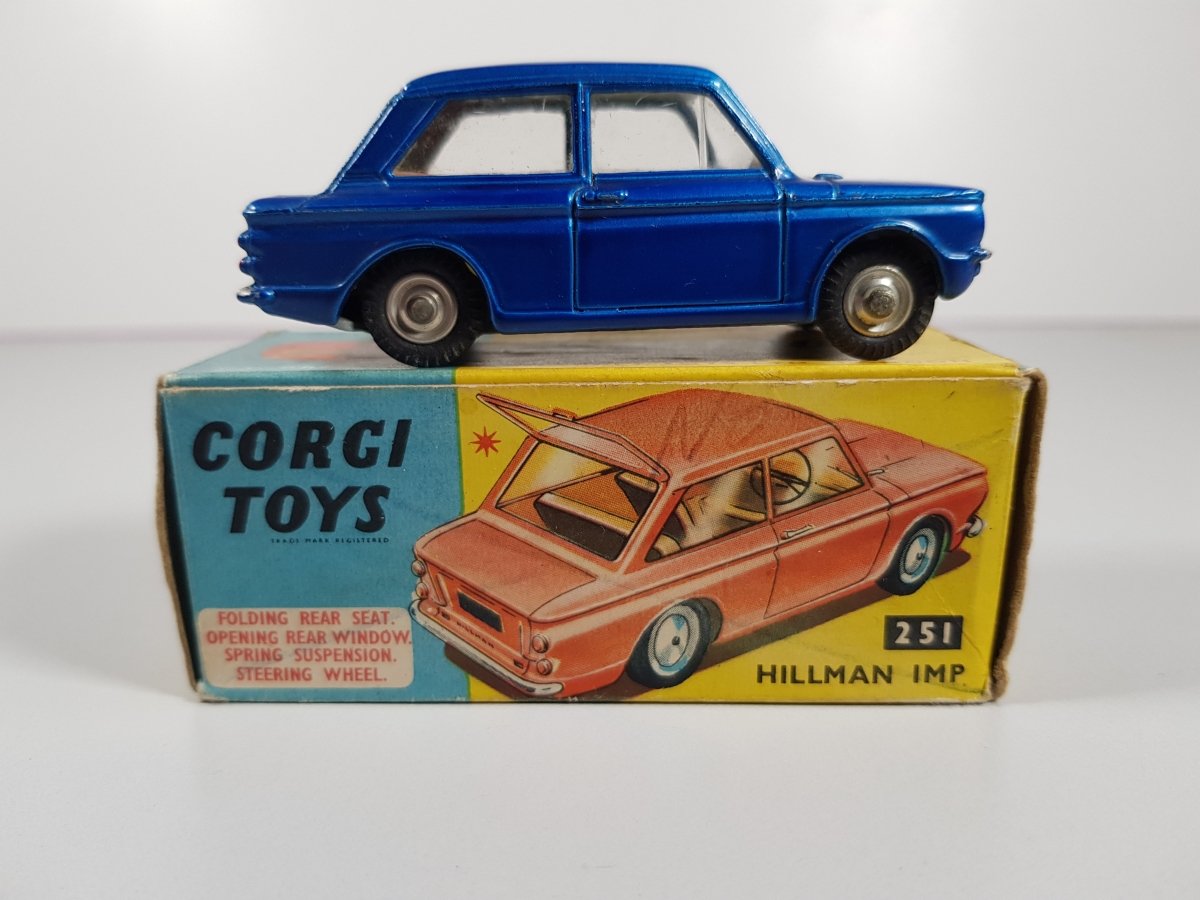 Hillman Imp n.251 Corgi Toys 1/43 Con Scatola - RikiToys - Corgi Toys#