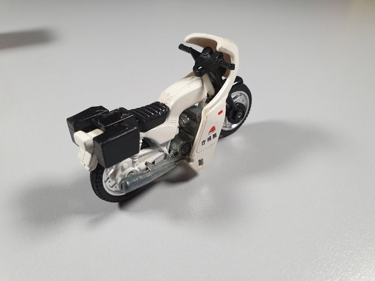 Honda "Police Bike" N°4 Tomy 1/34 Con Scatola - RikiToys - Tomy#