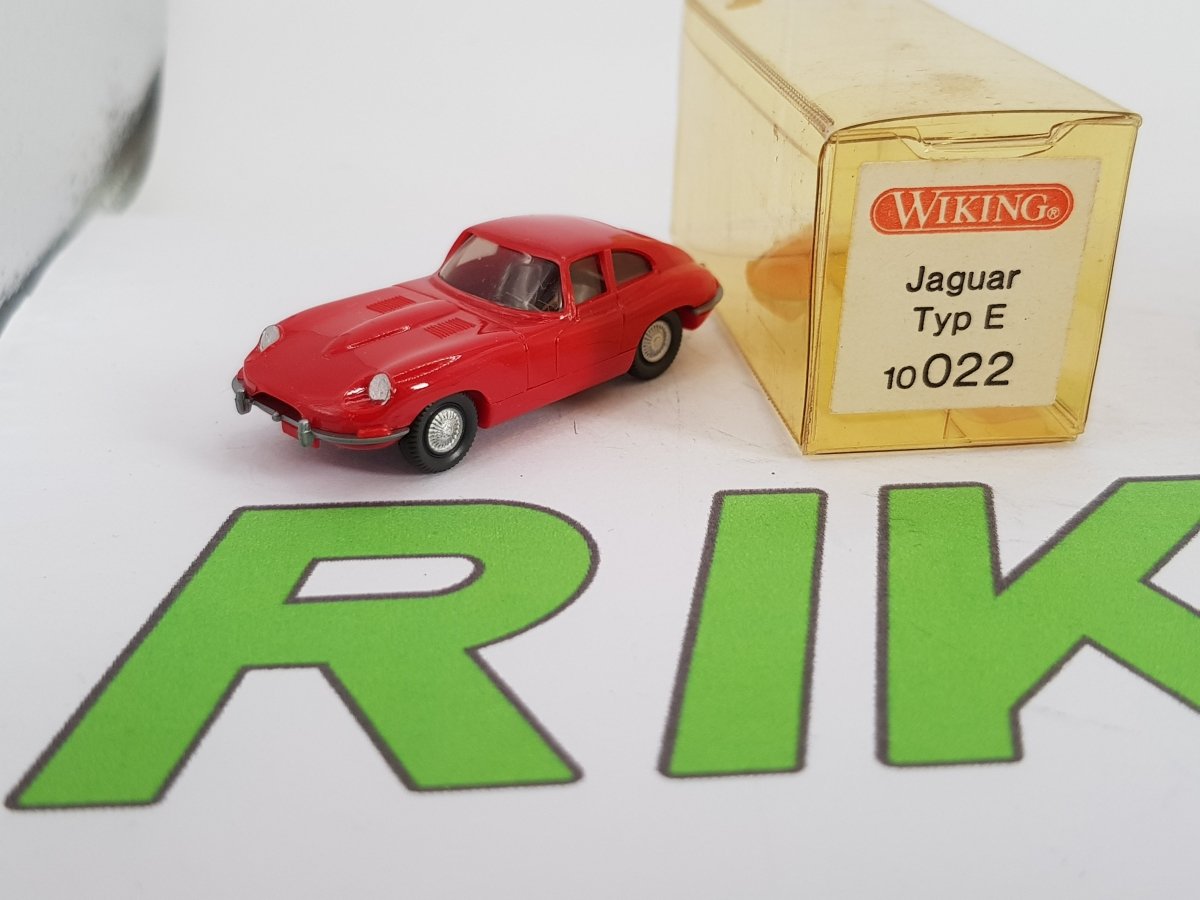 Jaguar E Type Coupè Wiking 1/43 Con Scatola - RikiToys - Wiking#