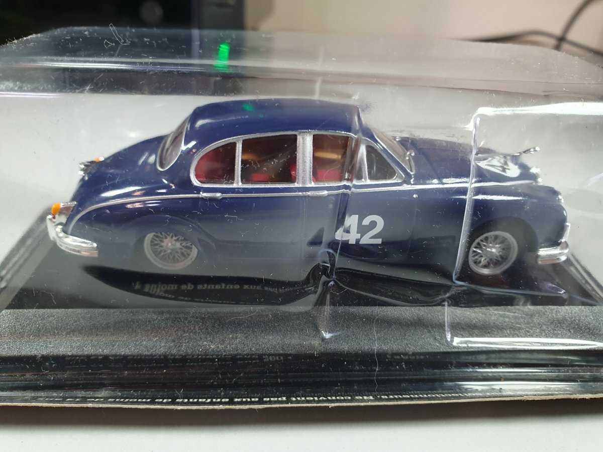 Jaguar MK2 " British Saloon Cars 1960" Edicola 1/43 Con Scatola - RikiToys - Edicola#