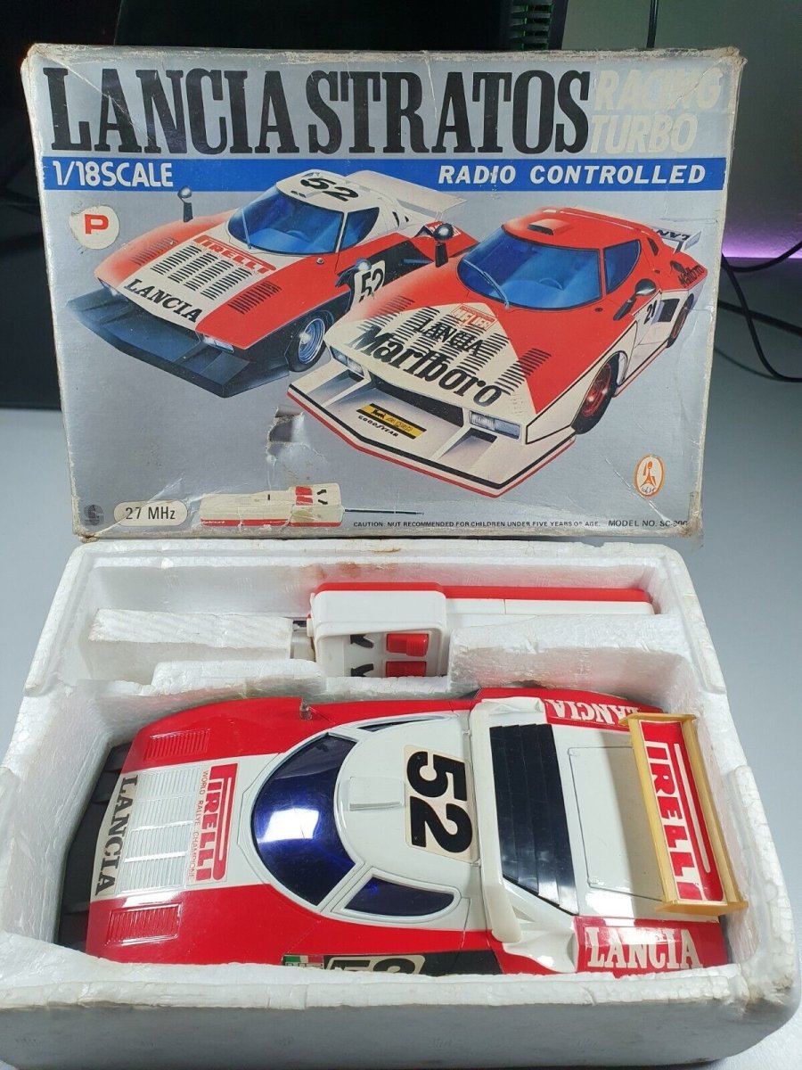 Lancia Stratos Racing Turbo "Radio Controlled" 1/18 - RikiToys - Senza marca/Generico -#