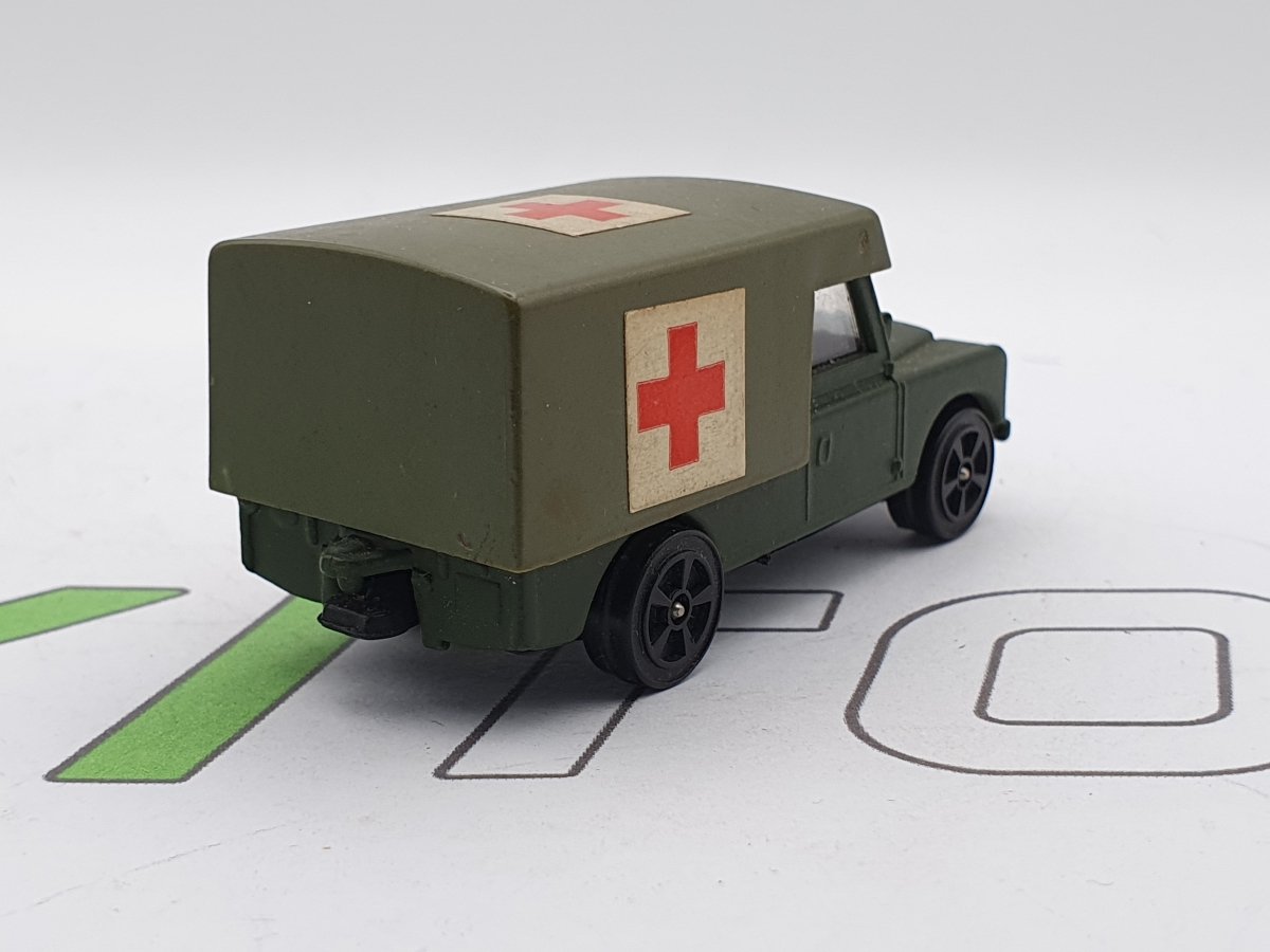 Land Rover 109 Ambulance Army Corgi Junior 1/66 - RikiToys - Corgi Junior#