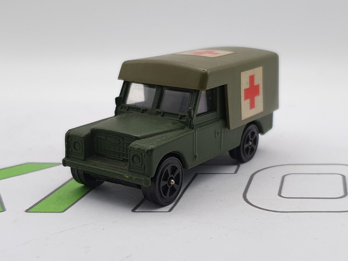 Land Rover 109 Ambulance Army Corgi Junior 1/66 - RikiToys - Corgi Junior#