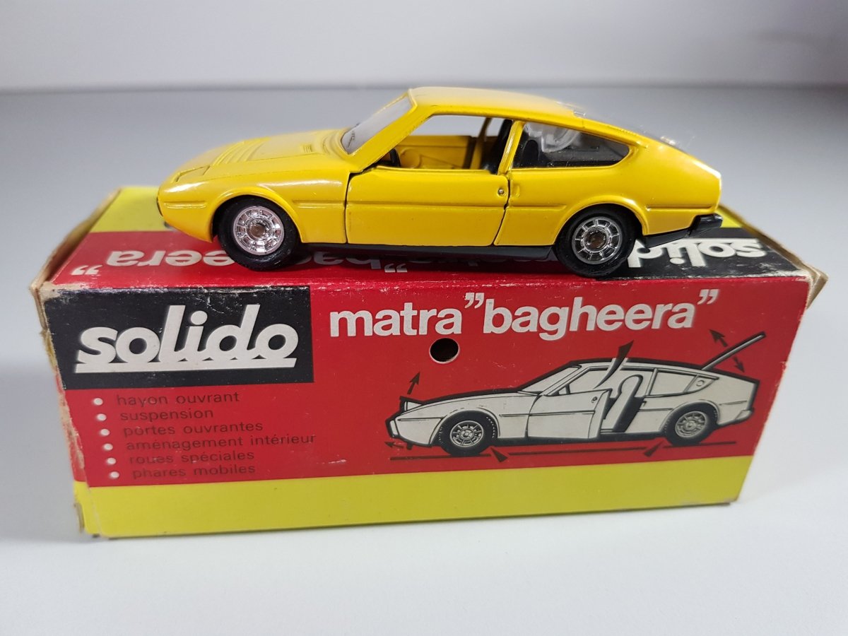 Matra Simca Baghera Solido 1/43 Con Scatola - RikiToys - Solido#